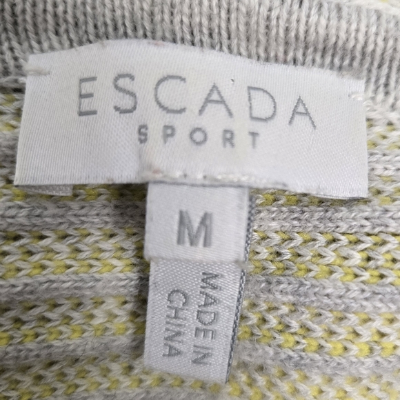 ESCADA SPORT Ribbed Knit Hooded Pullover - Picture 12 of 12